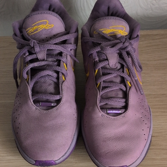 LeBron James "Purple Rain" Athletic Nikes - Picture 4 of 14